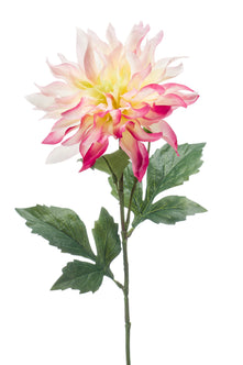 Emerald Kunstbloem Dahlia roze 60cm