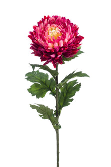 Emerald Kunstbloem Chrysant 75cm fuchsia