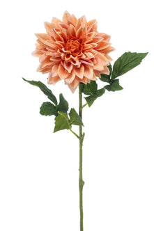 Emerald Kunstbloem Dahlia RT peach 70cm