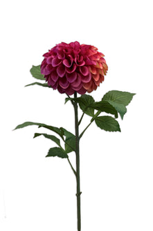 Emerald Kunstbloem Dahlia Pompon 74cm roze