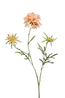 Emerald Kunstbloem Duifkruid x3 77cm peach