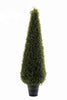 Emerald Kunstplant Buxus piramide UV 40x135cm