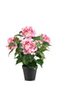 Emerald Kunstplant Hortensia in pot 40cm roze