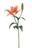 Emerald Kunstbloem Lelie oranje 56cm