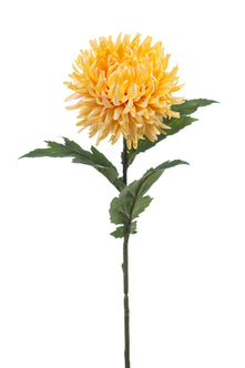 Emerald Kunstbloem Chrysant geel 57cm