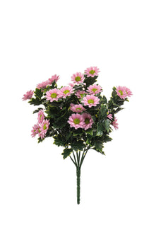 Emerald Kunstplant Madeliefje UV 28cm roze