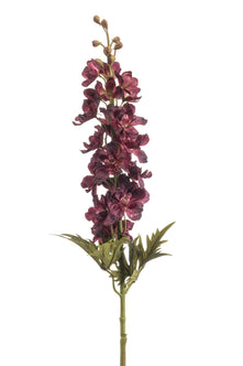 Emerald Kunstbloem Ridderspoor 84cm bordeaux